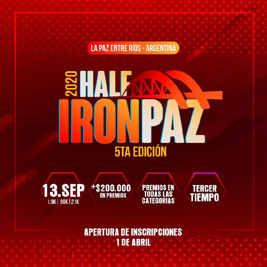 HALF IRON PAZ 2020 5TA EDICIÓN