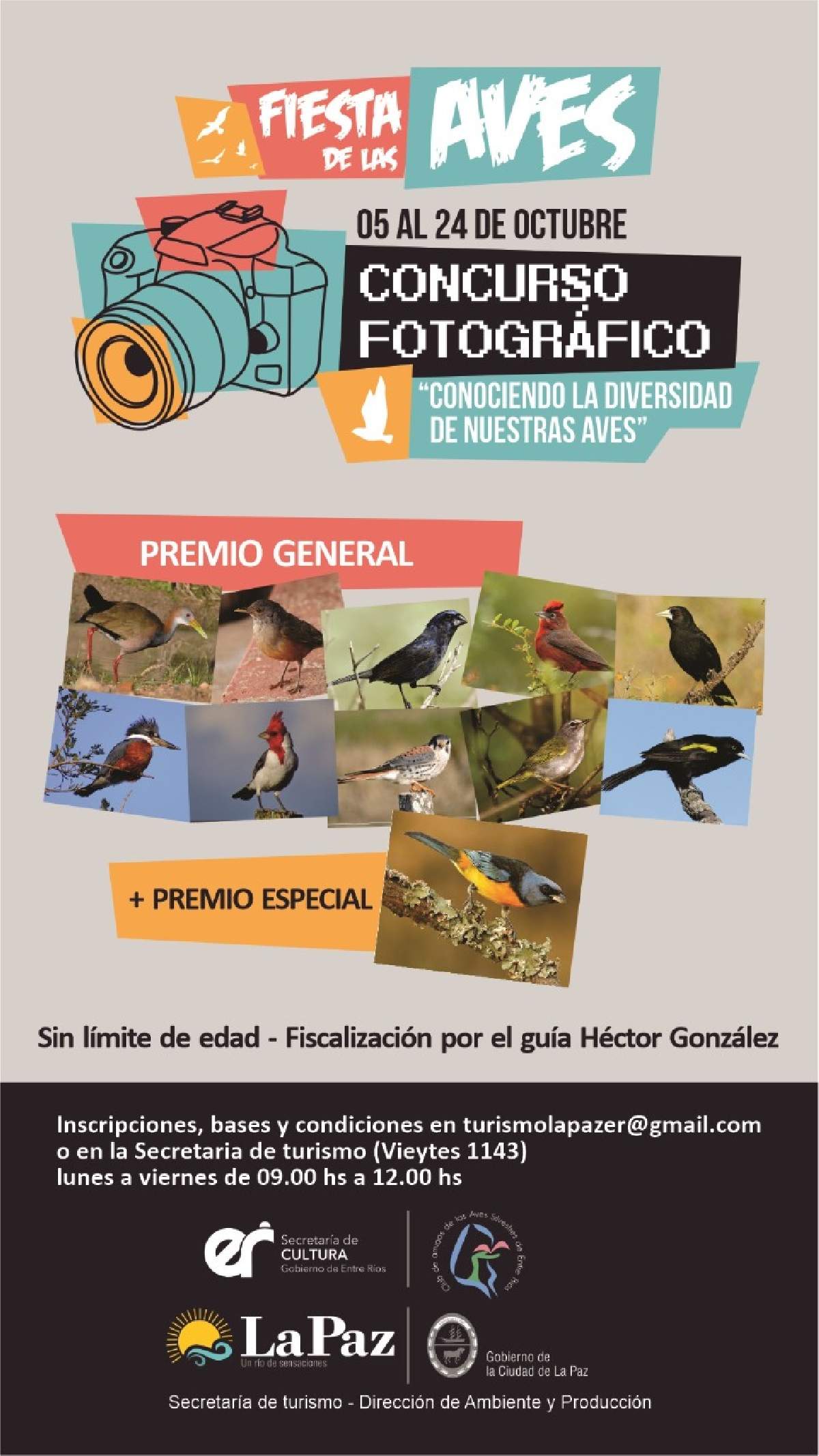 ‘’CONCURSO FOTOGRÁFICO- CONOCIENDO LA DIVERSIDAD DE NUESTRAS AVES’’