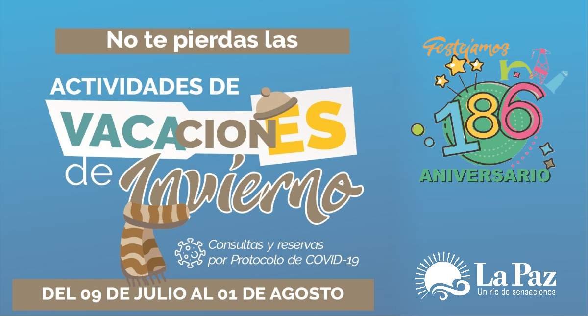 Actividades para Vacaciones de Julio