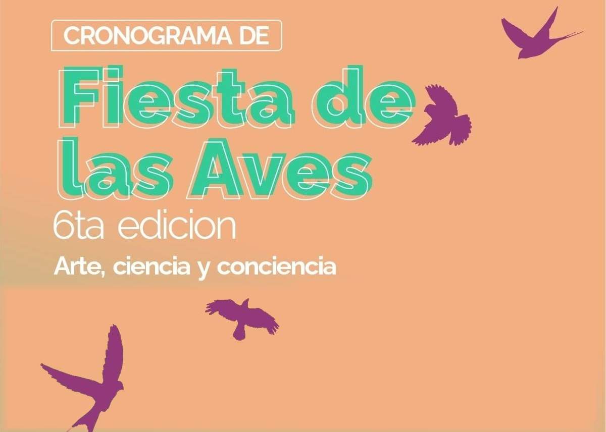 CRONOGRAMA FIESTA DE LAS AVES 6TA EDICIÓN