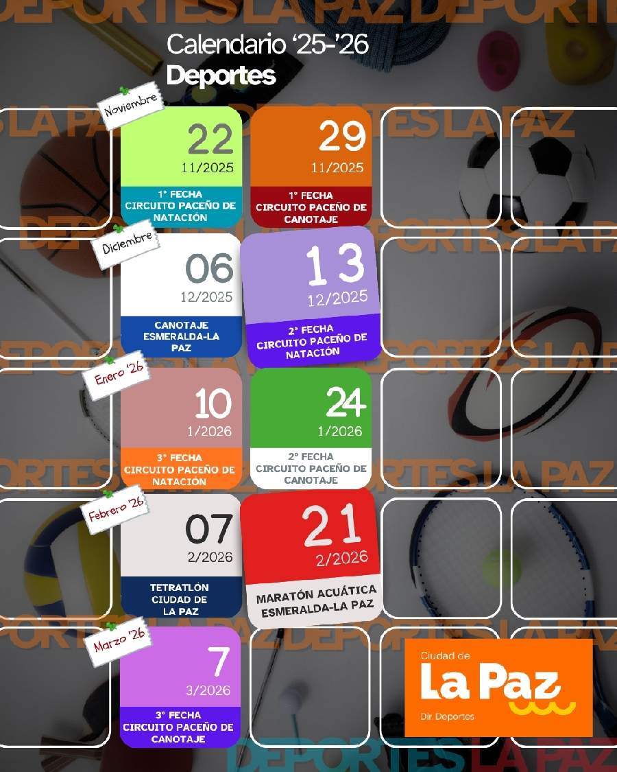 1º FECHA CIRCUITO PACEÑODE NATACIÓN