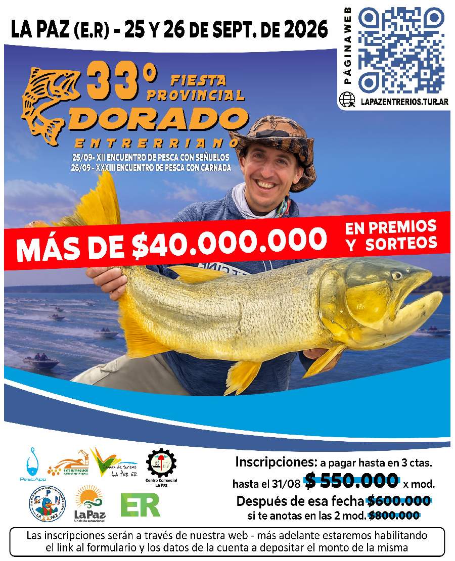 33º FIESTA PROVINCIAL DEL DORADO ENTRERRIANO