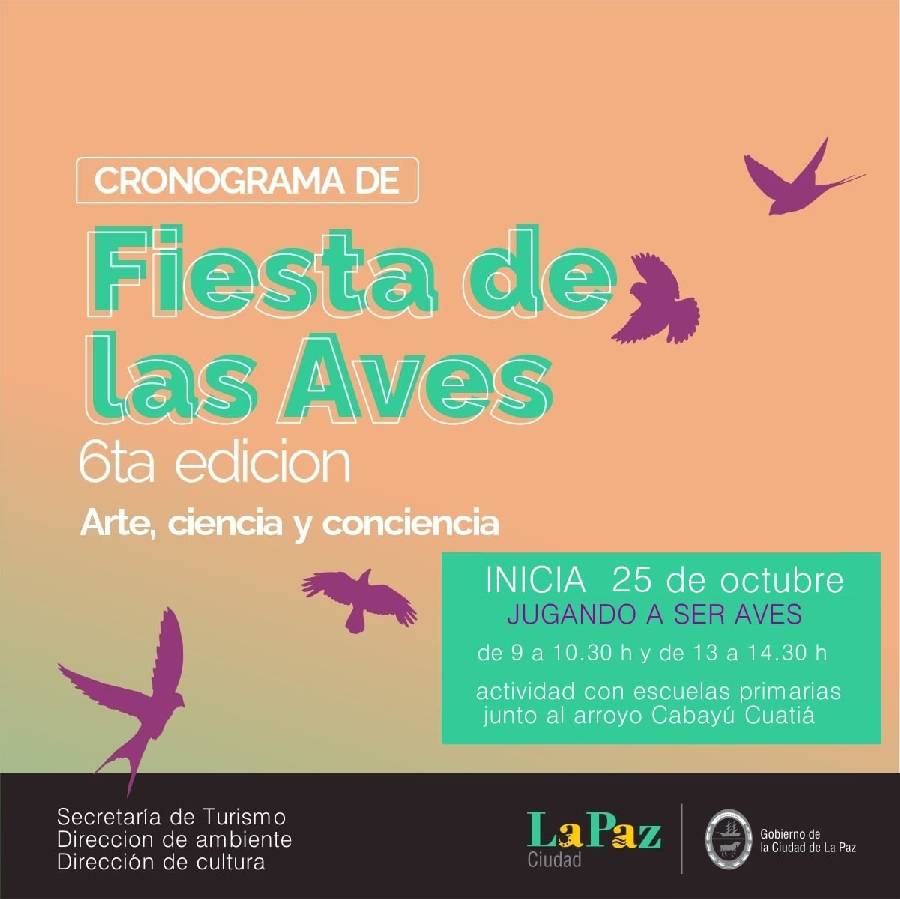 FIESTA DE LAS AVES, 6ª EDICIÓN. 