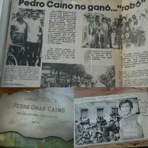 Bicicleteria Caino- Pedro Omar Caino, paceño leyenda del ciclismo argentino 