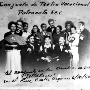 Patronato y su Conjunto de Teatro Vocacional