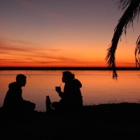 Mates al atardecer... un momento mágico